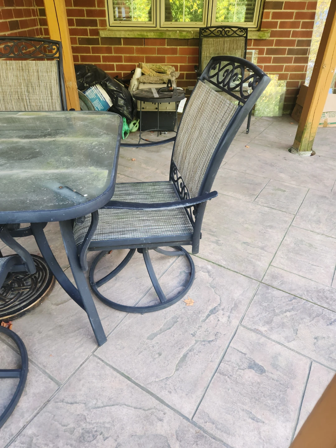 Outdoor table and chairs - photo 3