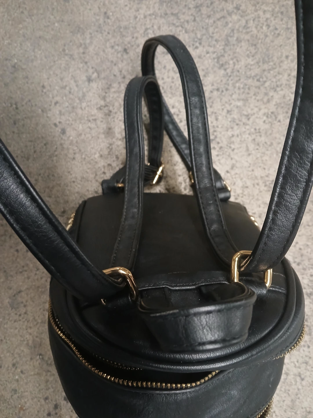 Black Studded Mini Backpack - photo 4