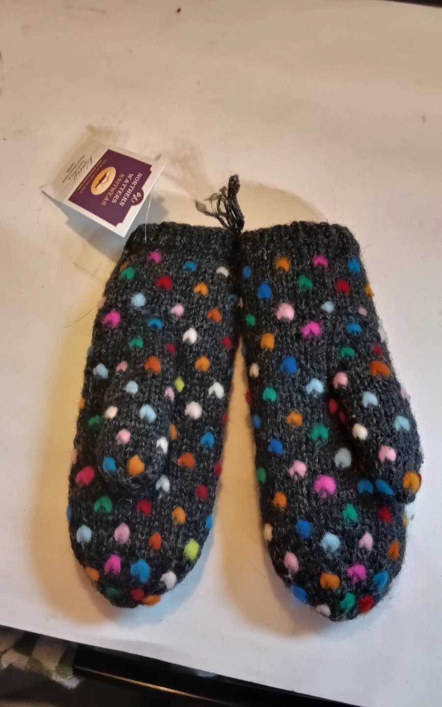 Northern Watters Handcrafted Wool Mittens Barbara Rose