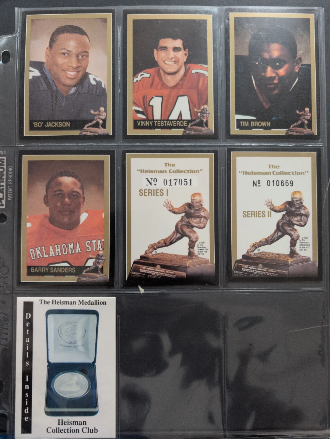 1991-92 Heisman Collection Series I and ll - photo 5