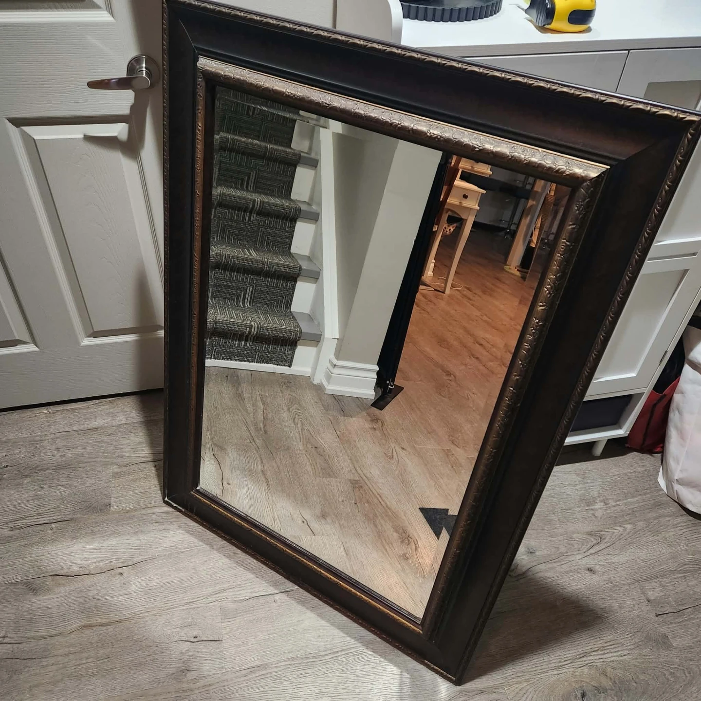 Large framed mirror - photo 2