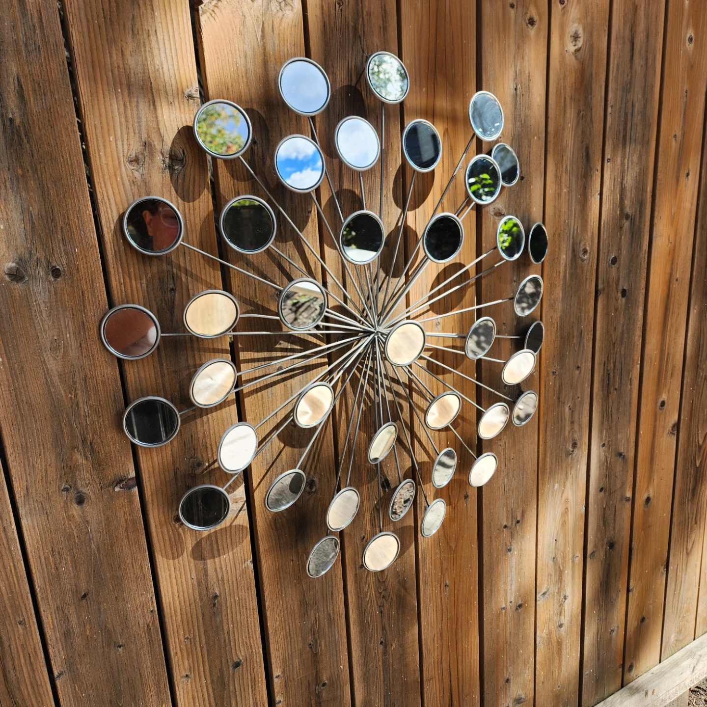 Sunburst Multi-Mirror Wall Art - photo 2