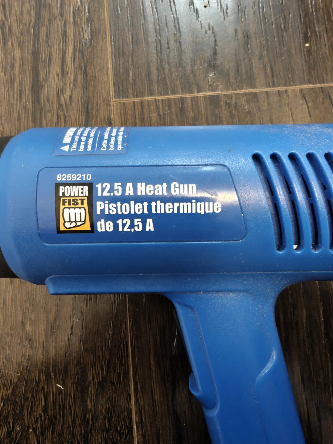 PowerFist 12.5 A Heat Gun - photo 2