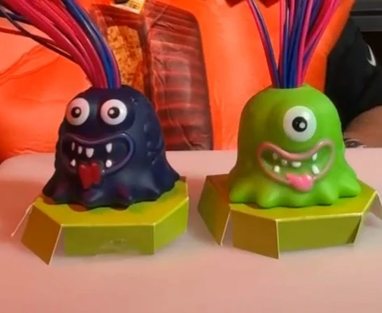 Fun Hair Pulling Fidget Screaming Monster Toys