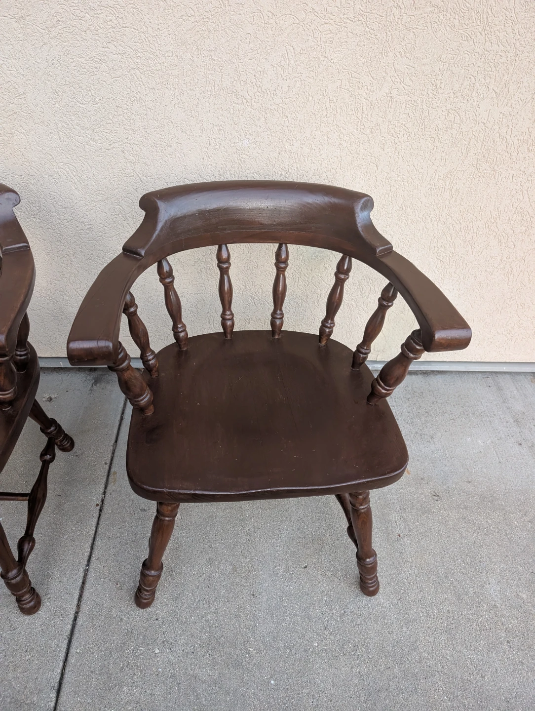Solid Wood Dining Chairs Set of 2 - photo 3