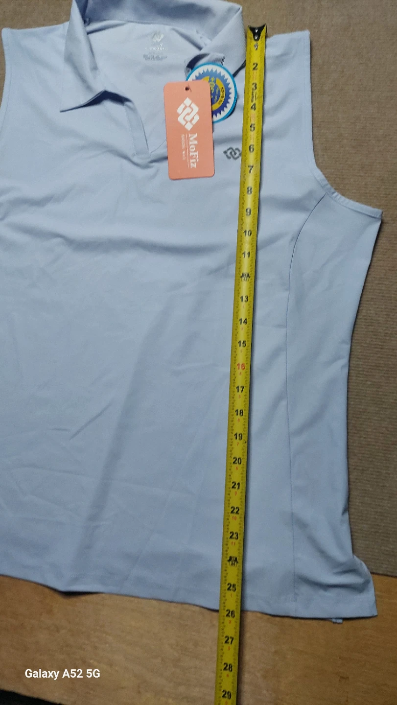 MoFiz Sleeveless Golf Shirt nwt size xl - photo 3