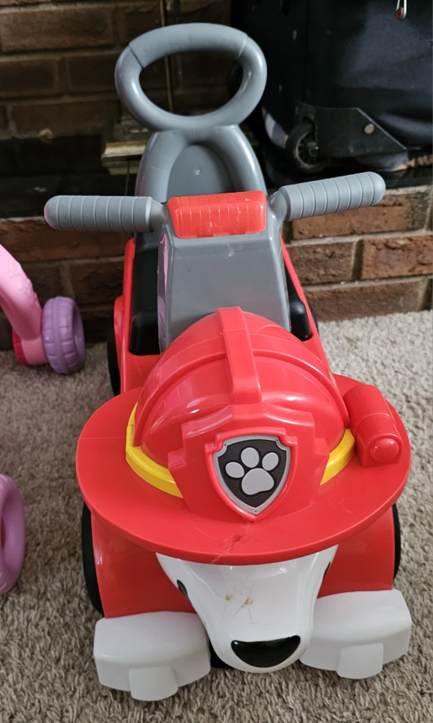 Paw Patrol Marshall Fire Truck Ride-On