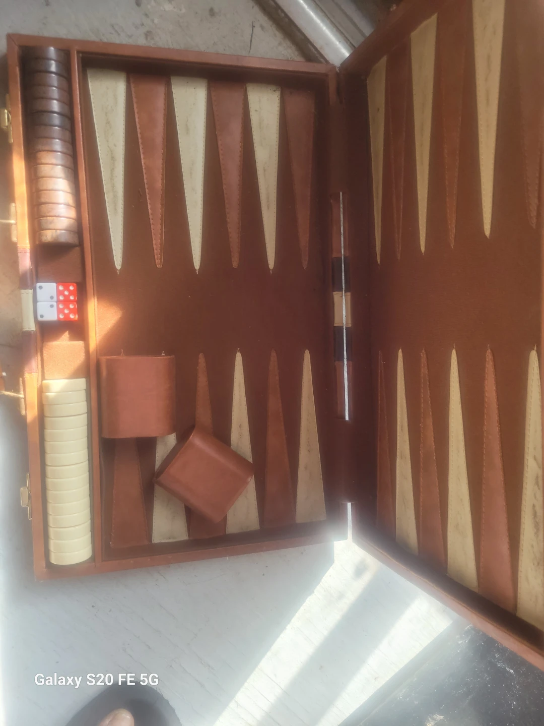 Vintage Style Backgammon Set - photo 2