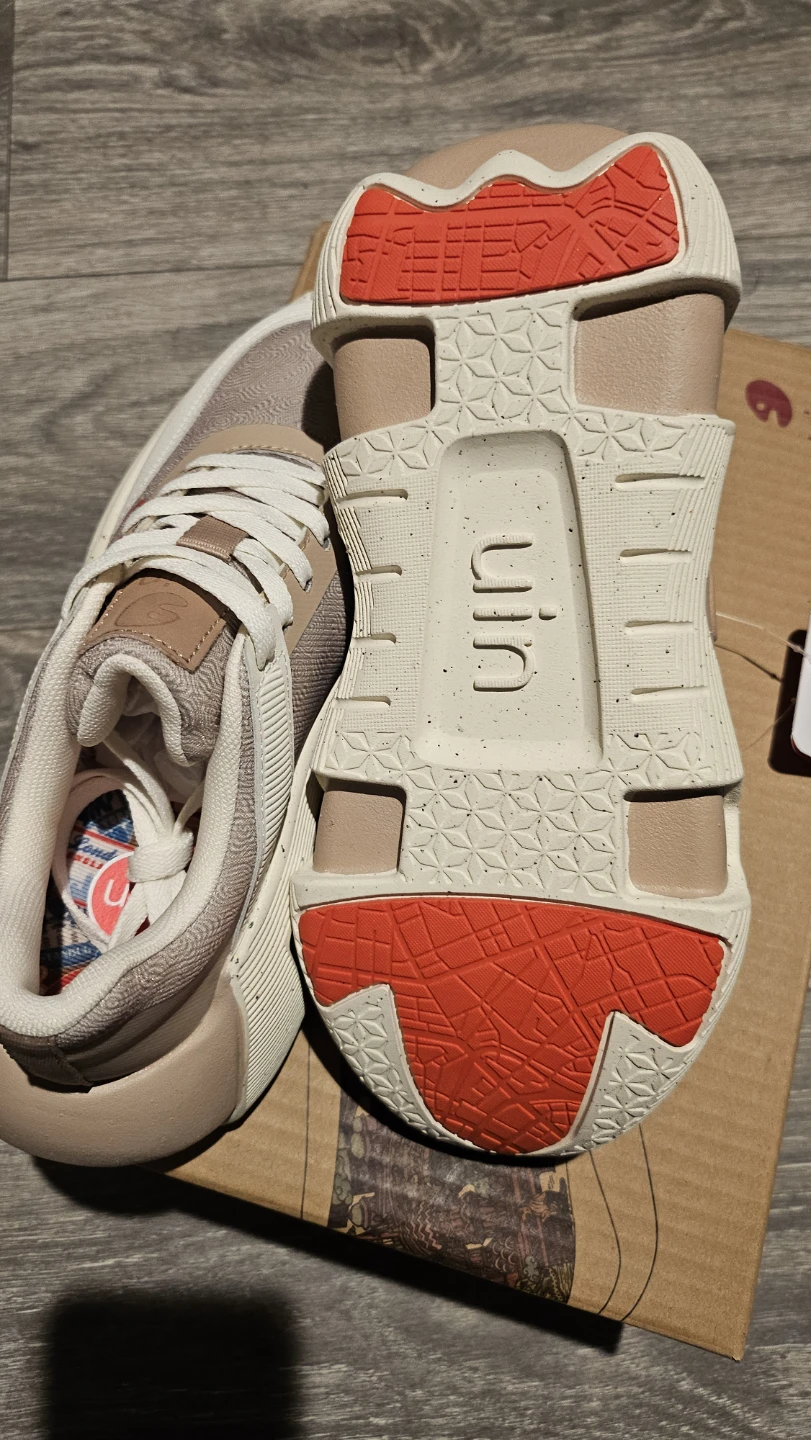 Uin Dreamland Brown Air Mesh Sneakers Size 5 - photo 5