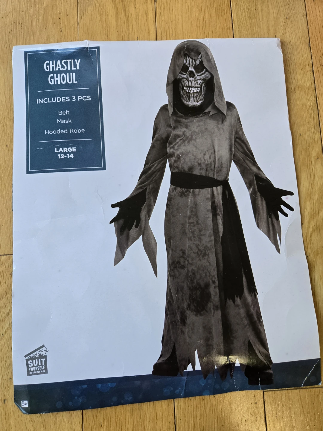 Ghastly Ghoul Costume Large 12-14
