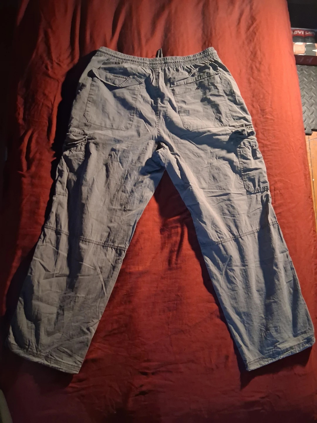 Gray Relaxed Fit Cargo Pants - photo 2