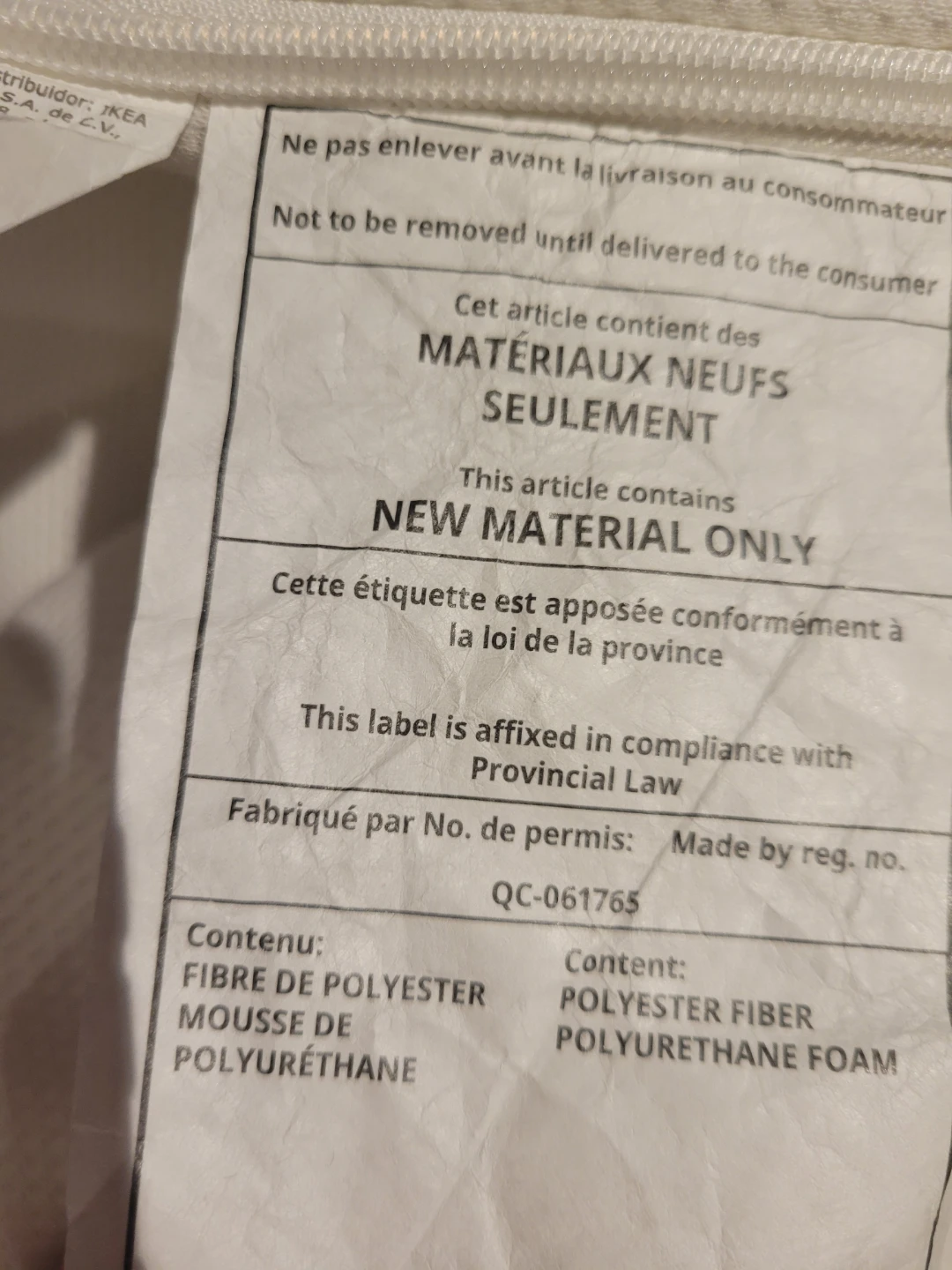 IKEA MEISTERVIK Twin Mattress - photo 4