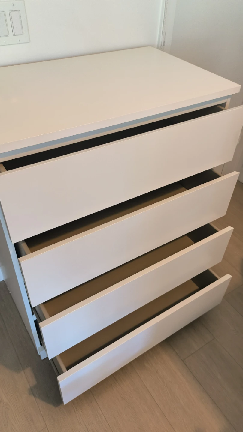 IKEA Malm 4-Drawer Chest - photo 4