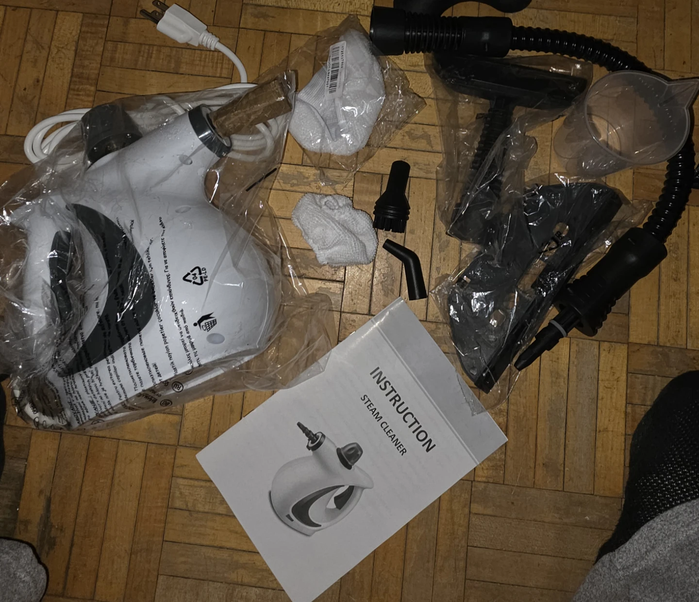 Portable Steam Cleaner with Accessories - photo 3