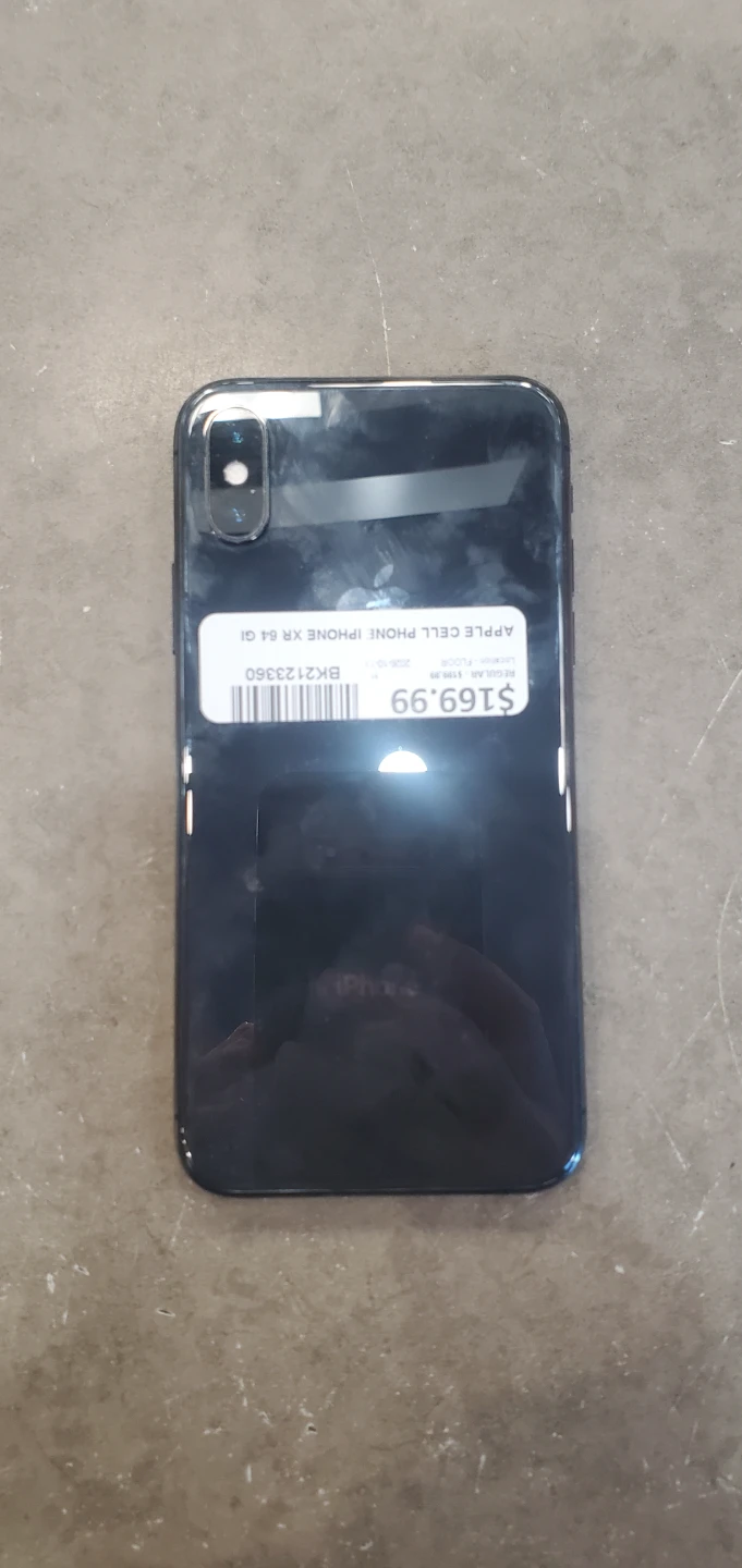 Apple iPhone XR 64GB Black - photo 2