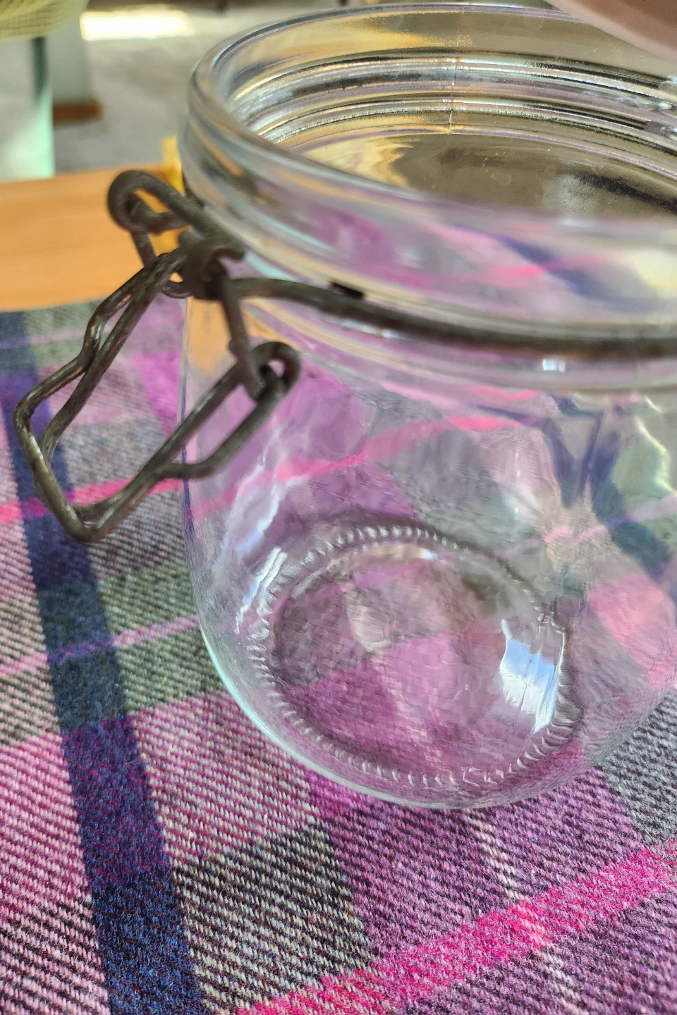 Two Glass Jars Bale Wire Set. - photo 3