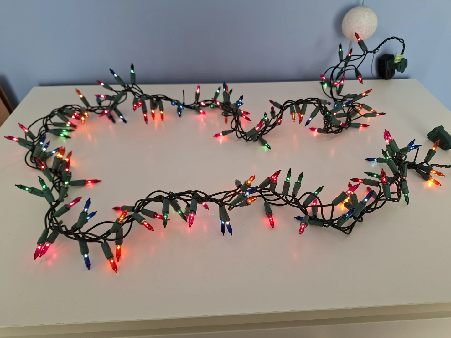 Multicoloured Indoor Christmas String Lights