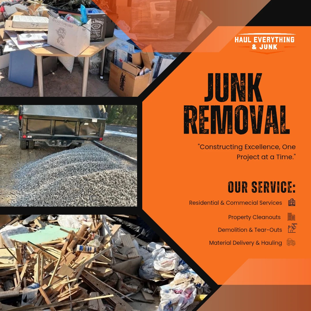 Junk Removal at your service