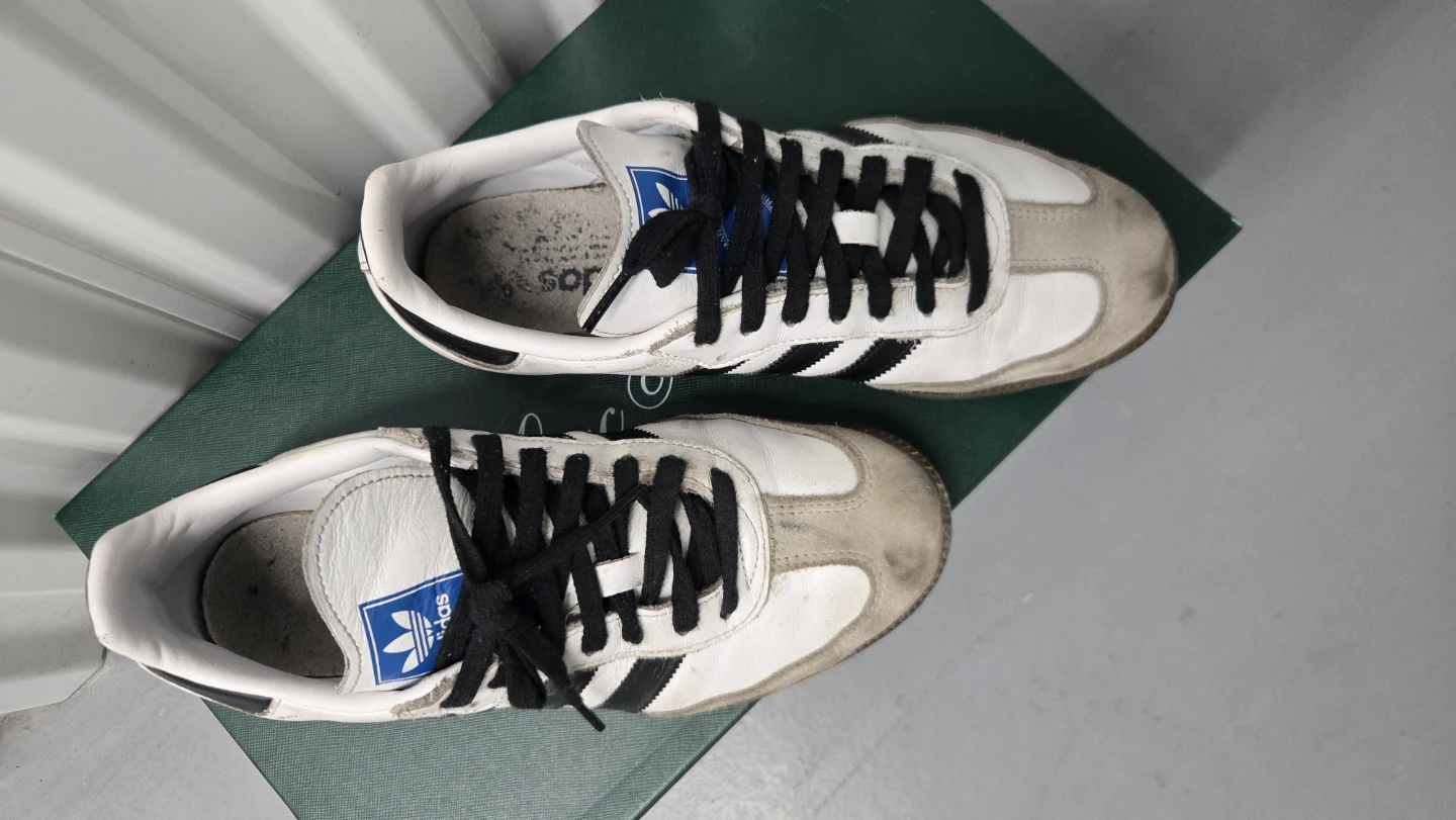 Adidas Samba Low Top Lace Up Sneakers  Men’s US 8 EU 40 - photo 4