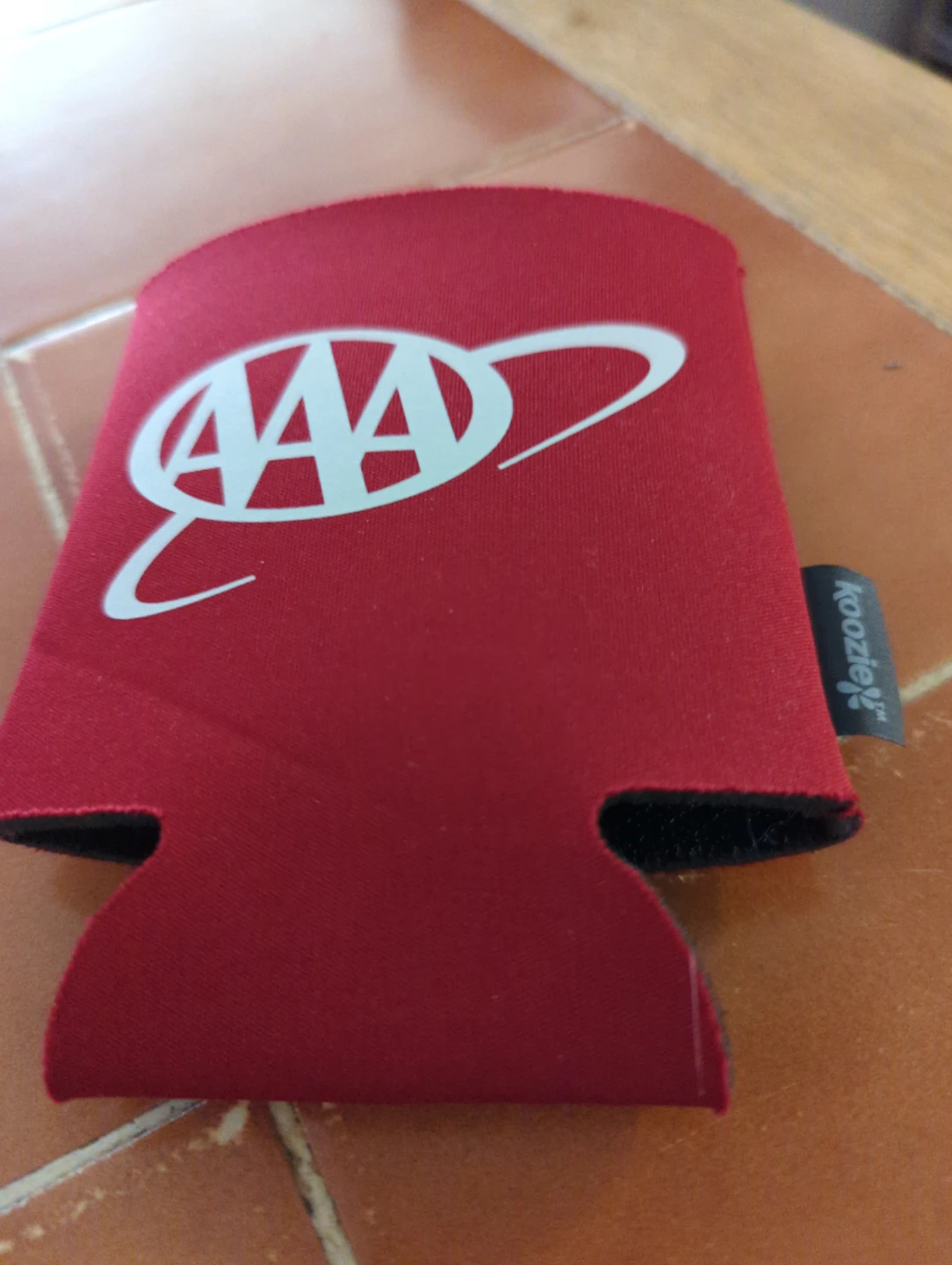 AAA Red Foam Drink Koozie - photo 3