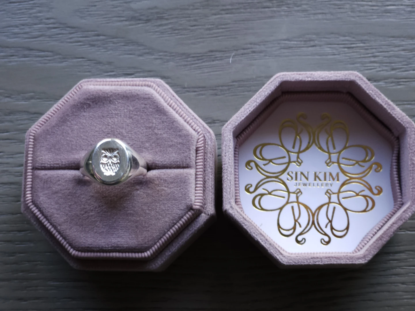 Sin Kim Jewellery Silver Owl Signet Ring - photo 3