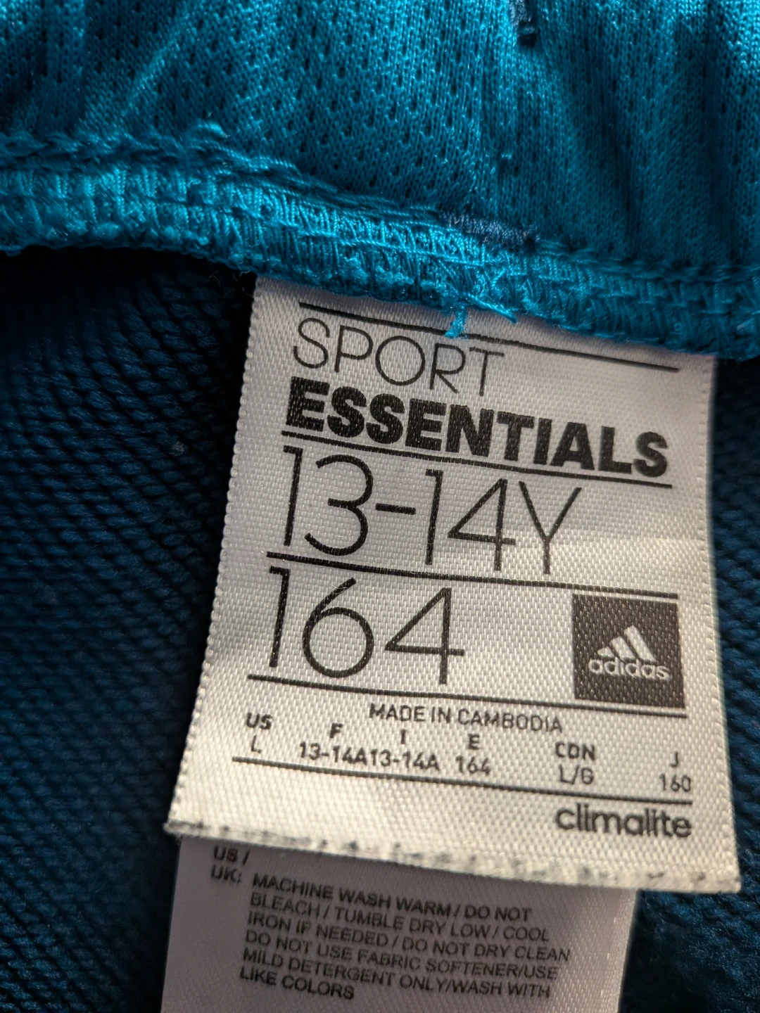 Adidas Sport Essentials Sweatpants Teal - photo 2