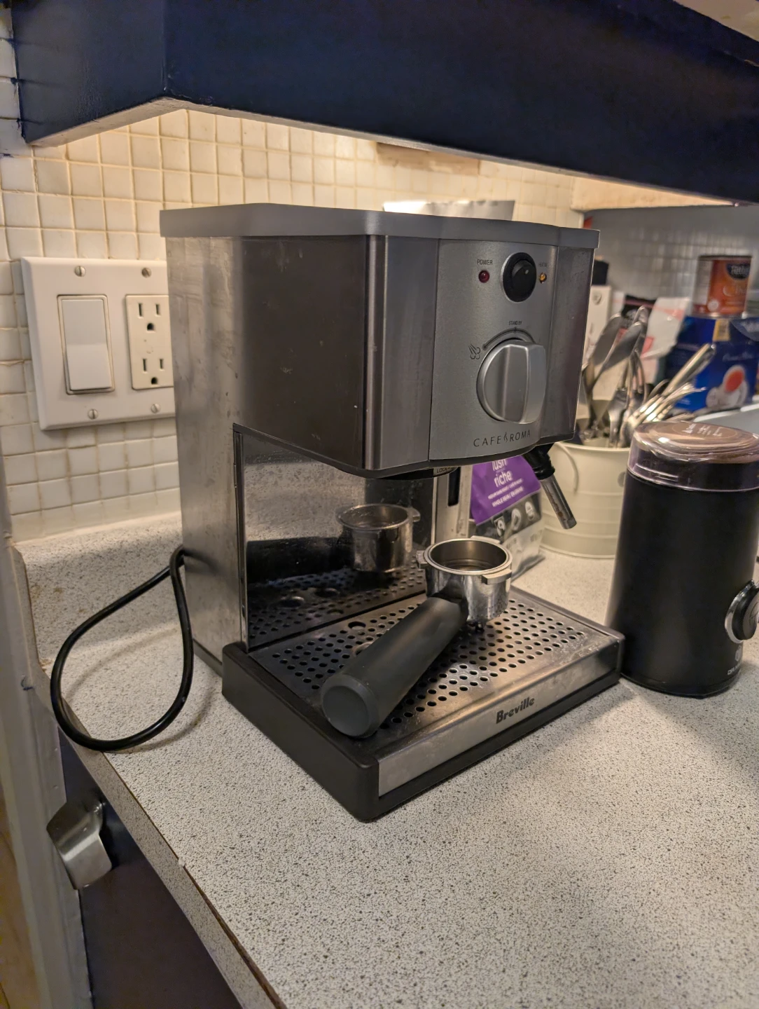 Breville Cafe Roma Espresso Machine - photo 3