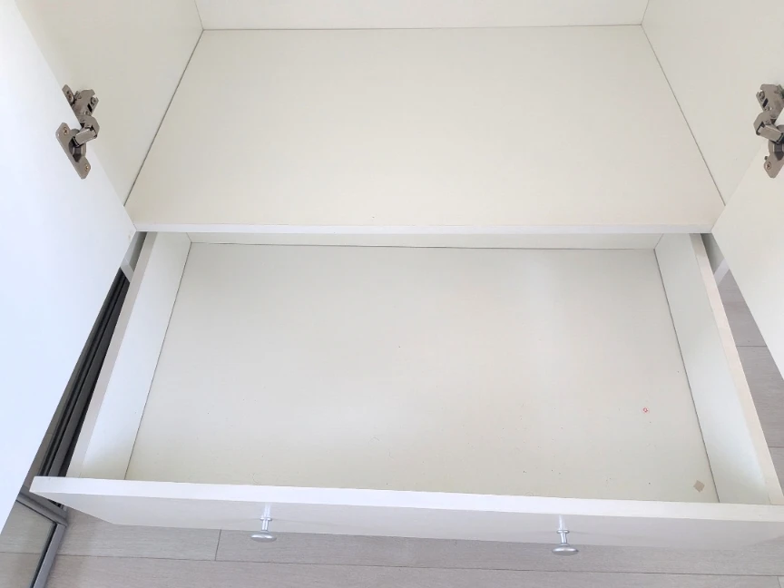 Move out sale: White Wardrobe with Two Drawers - photo 3