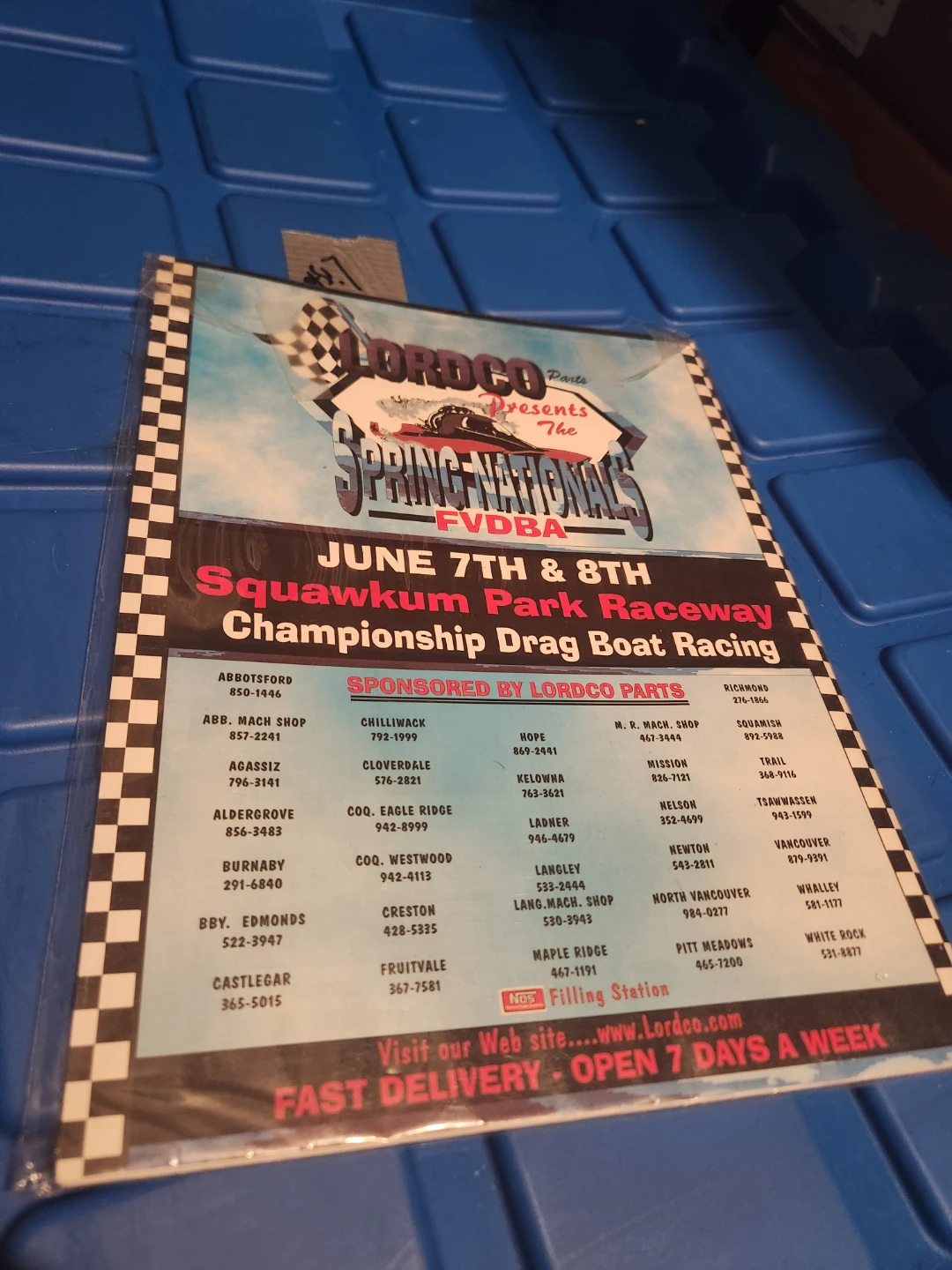 1997 Fraser Valley Drag Boat Association Souvenir Program - photo 3
