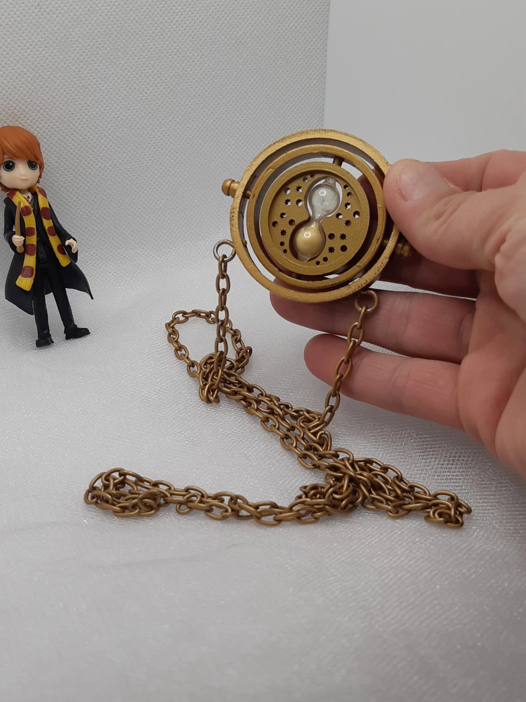 Harry Potter Time Turner necklace and Magical Mini figurine - photo 3