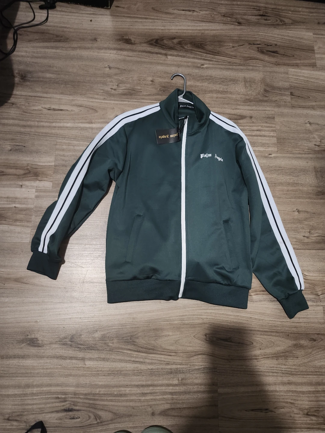 Palm Angels Track Jacket Green