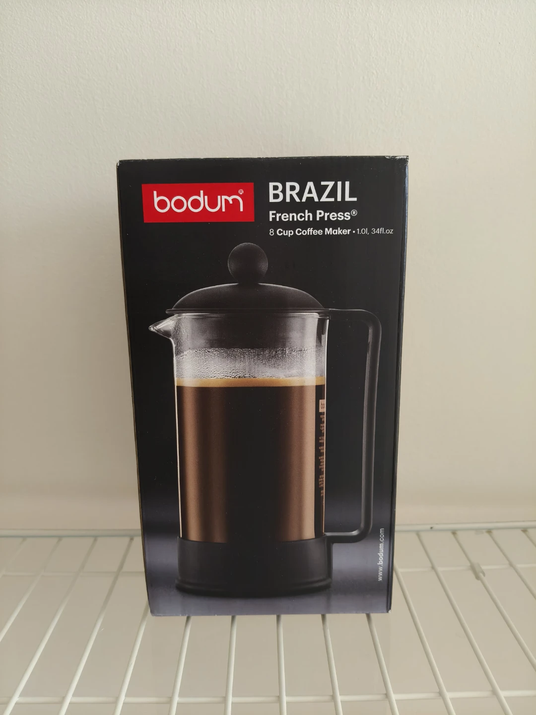 Bodum Brazil French Press 8 Cup Coffee Maker