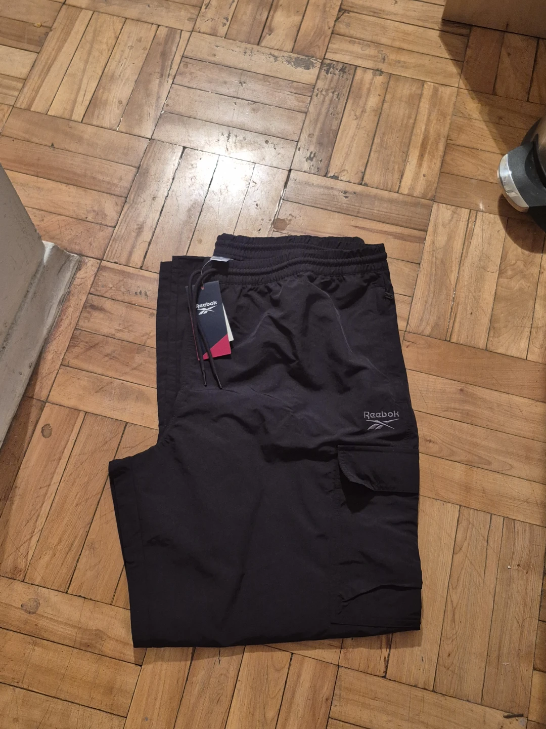 BNWT)Reebok 2XL Icon Elements Woven Cargo Pants - photo 3
