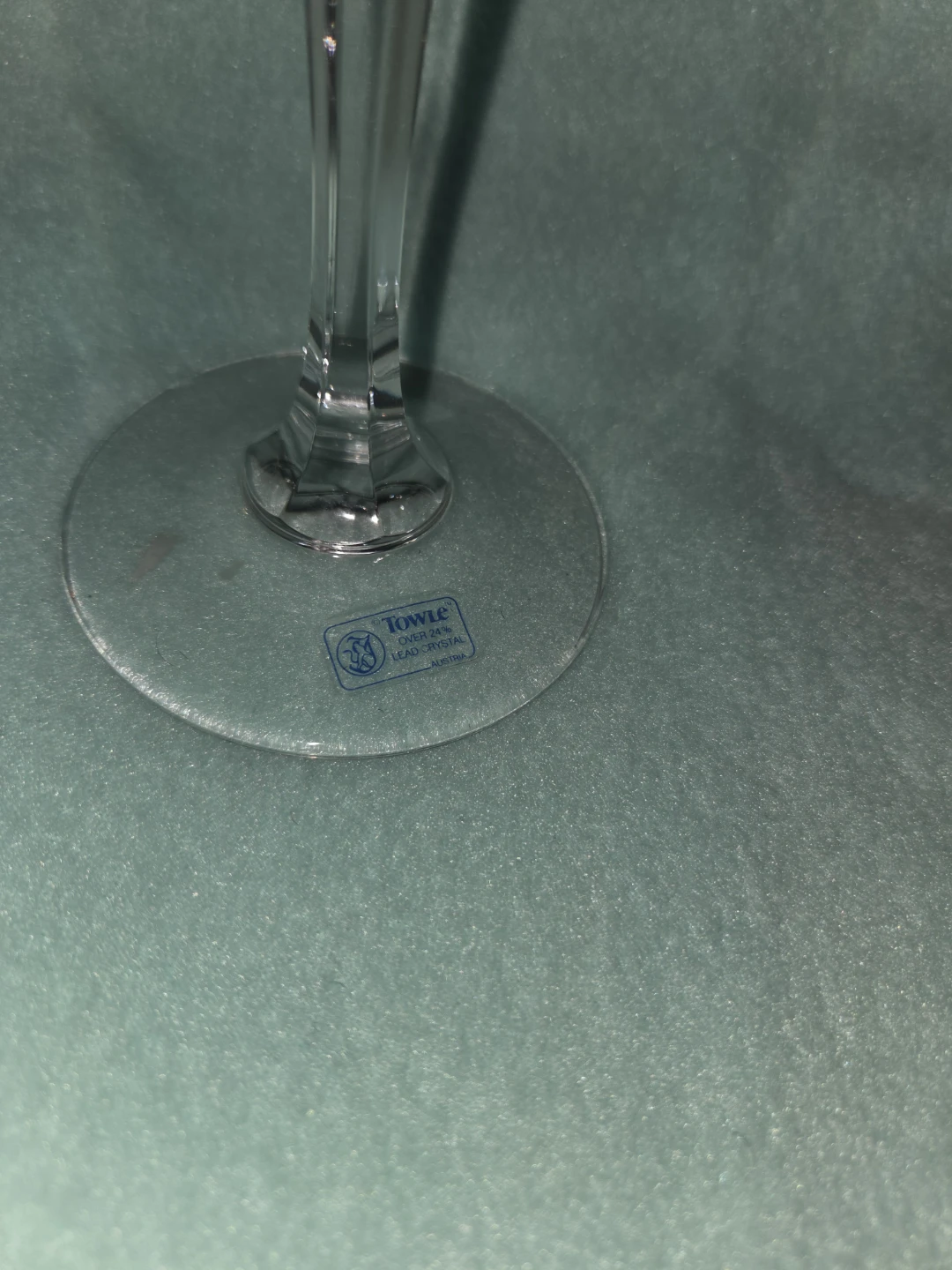 Towle Over 24% Lead Crystal Wine Glass - photo 5