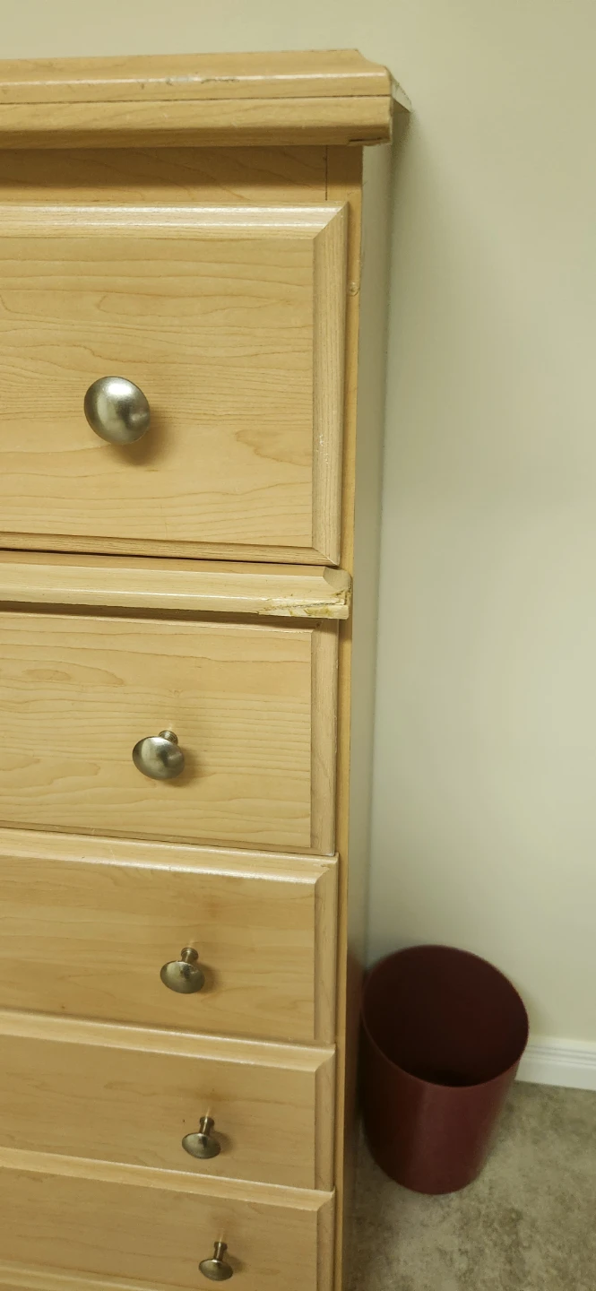 Five-Drawer Wooden Dresser - photo 2