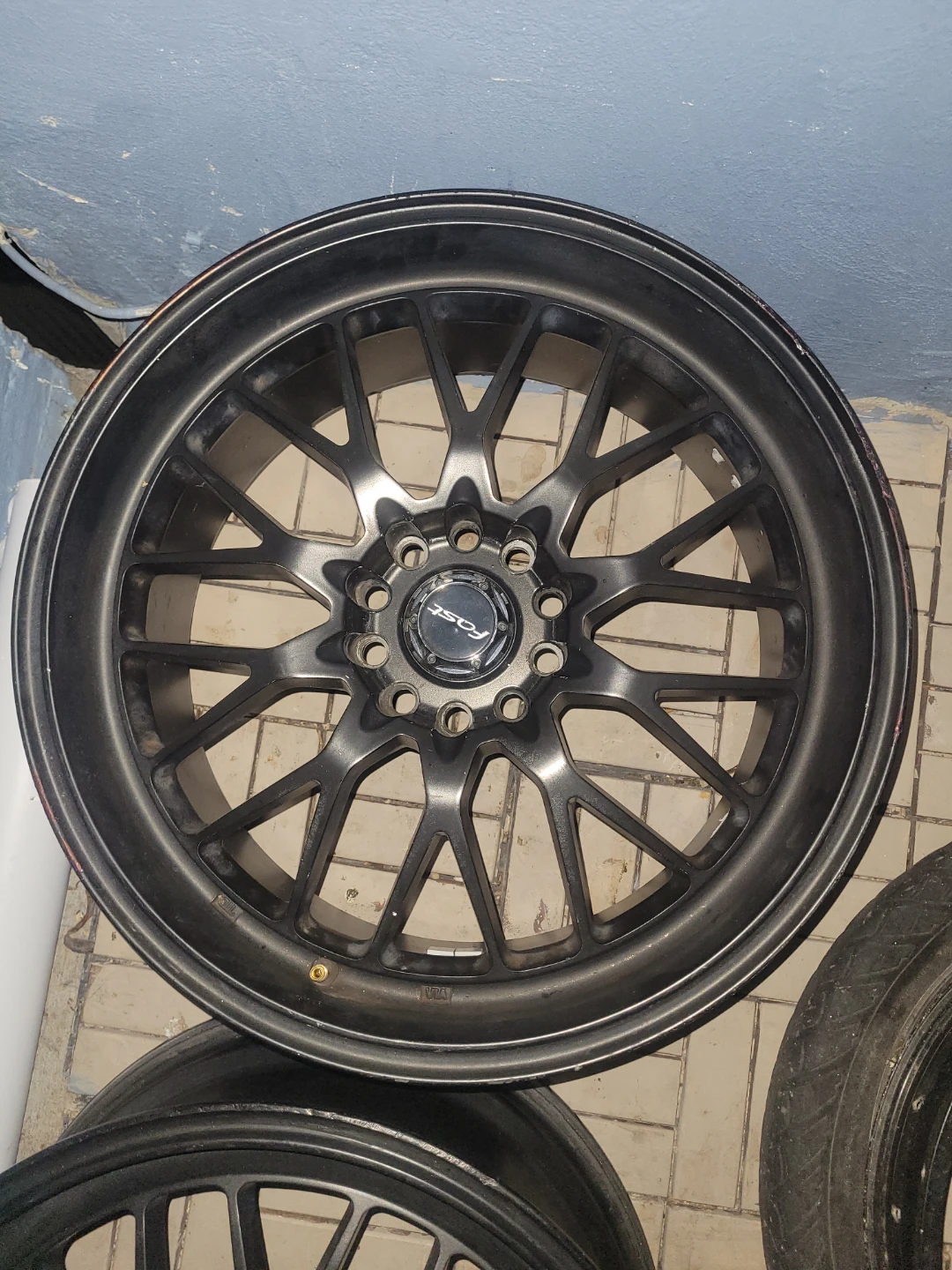 18x8 fast rims et 35 5x114.3 & 5x100 no bend no scratch - photo 4