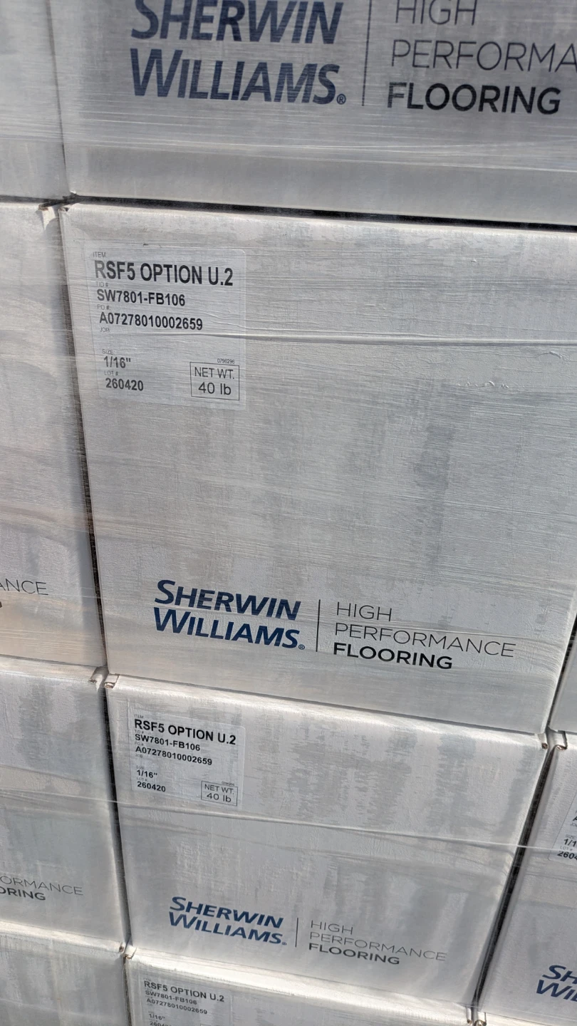 Sherwin-Williams RSF5 Option U.2 Flooring