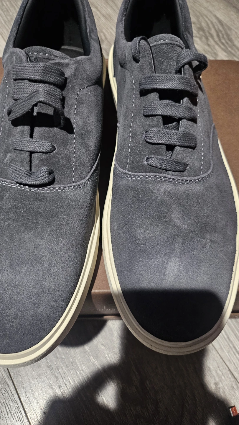 Gray Suede Sneakers - photo 2