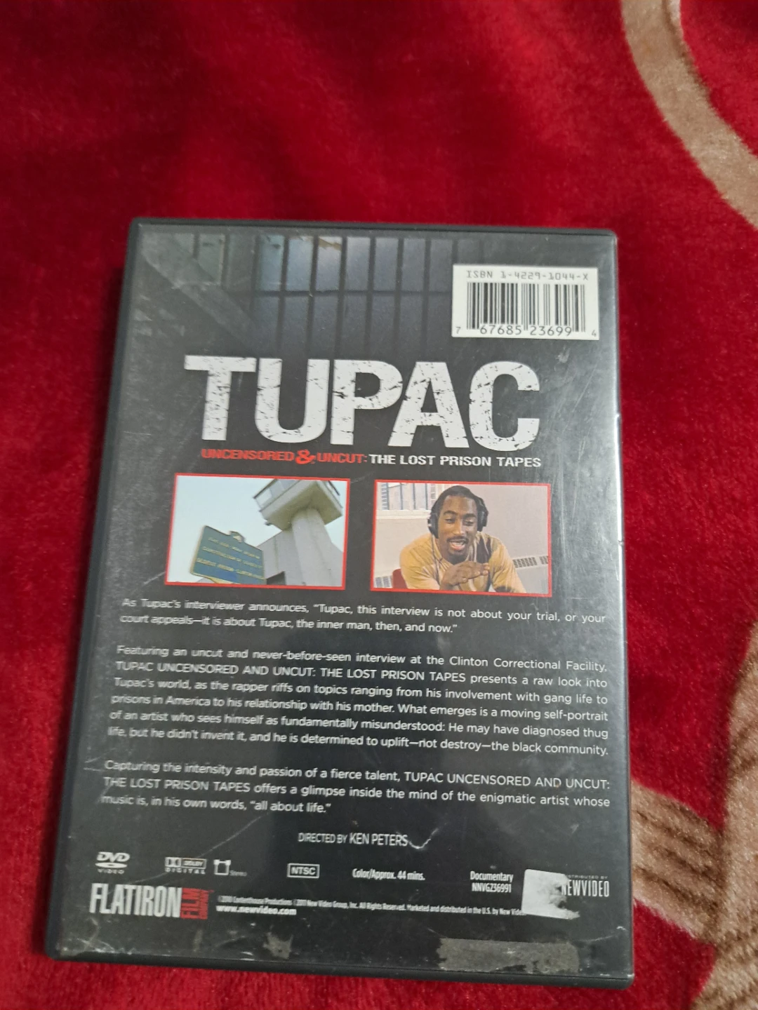 Tupac Uncensored & Uncut: The Lost Prison Tapes DVD - photo 2