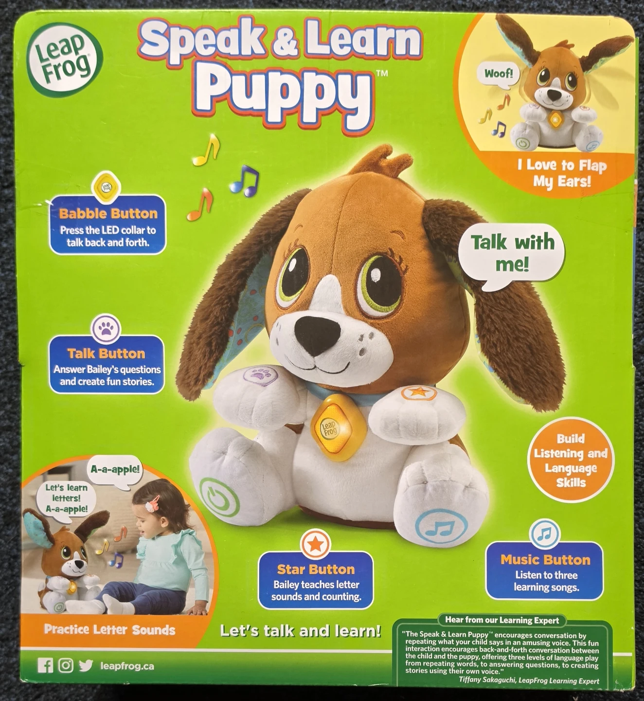 NEW! Leap Frog Speak & Learn Puppy 🎁 - photo 2