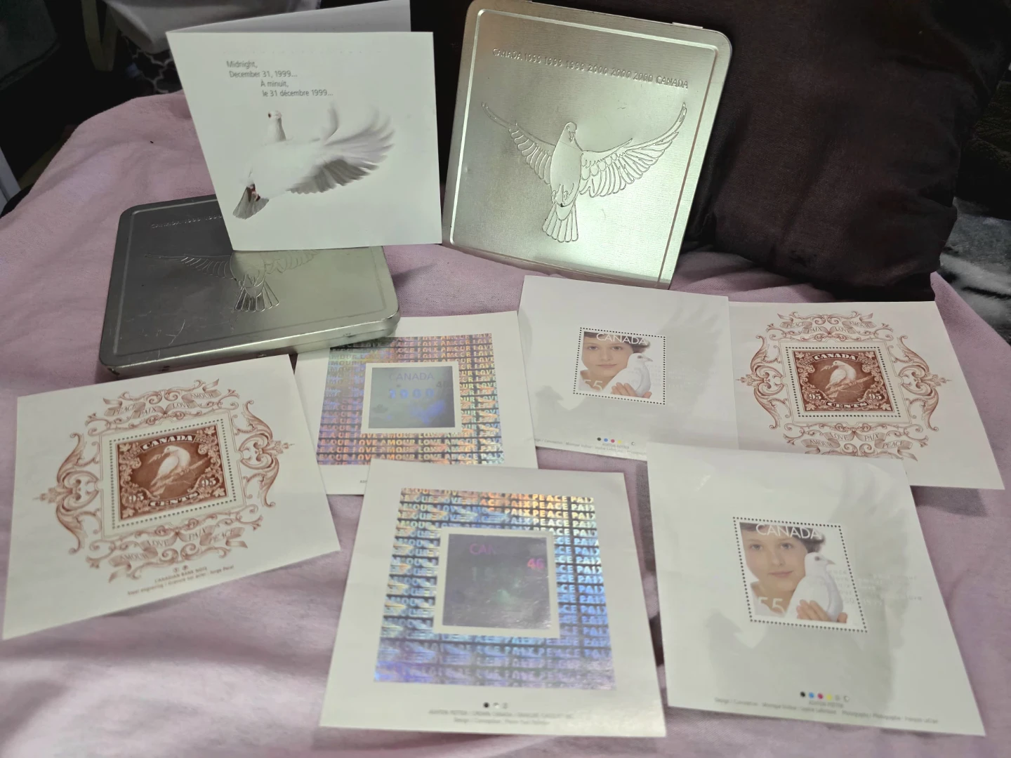 Canada Post Millennium Peace Stamp Collection - photo 2
