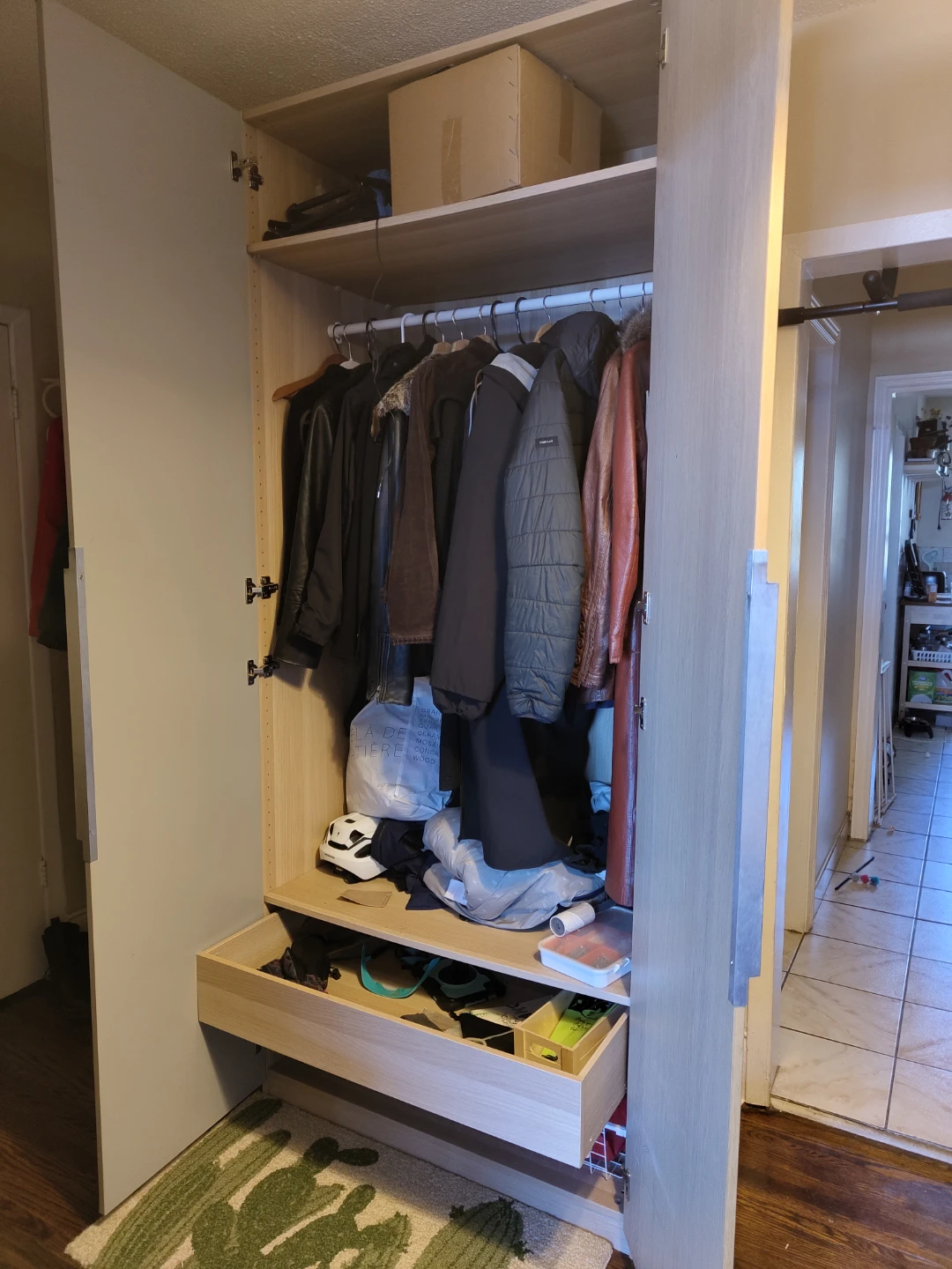 NEED GONE BY OCT 31 - IKEA PAX Wardrobe with Mirrored Door - photo 2
