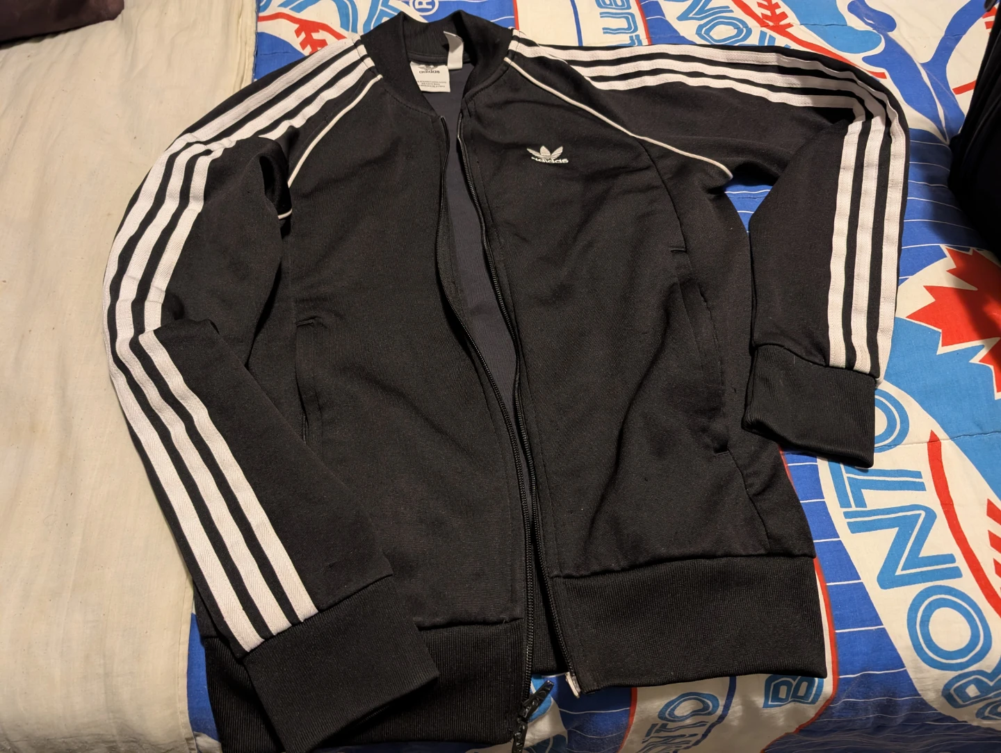 Adidas Black Track Jacket