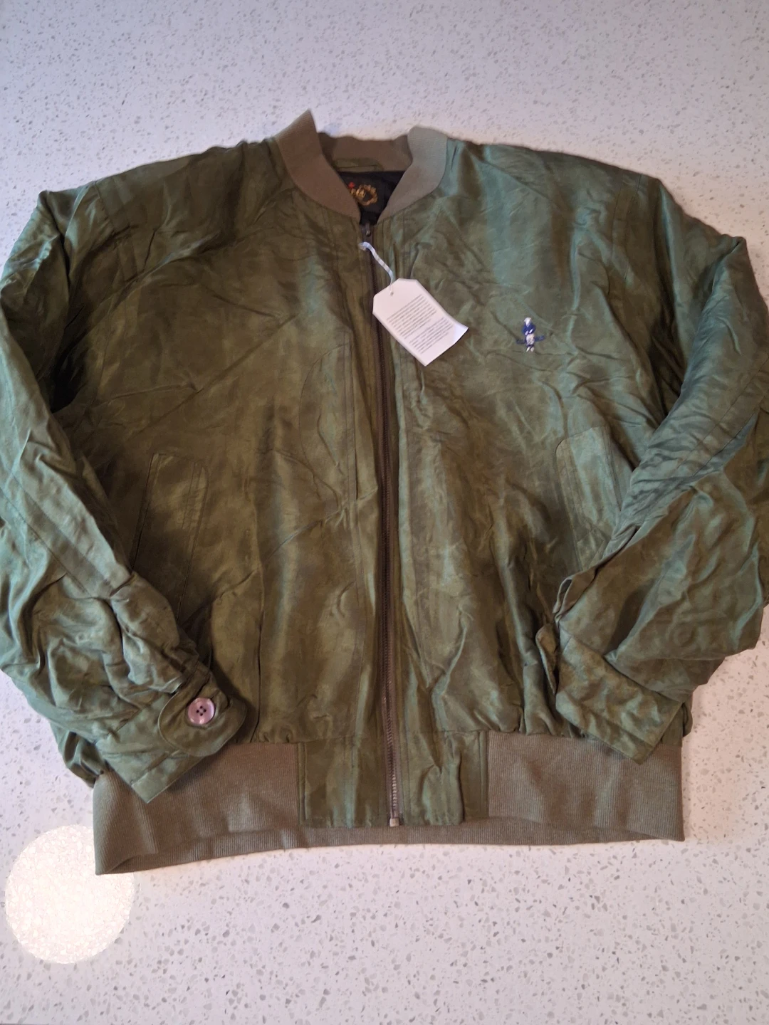Army green mens jacket