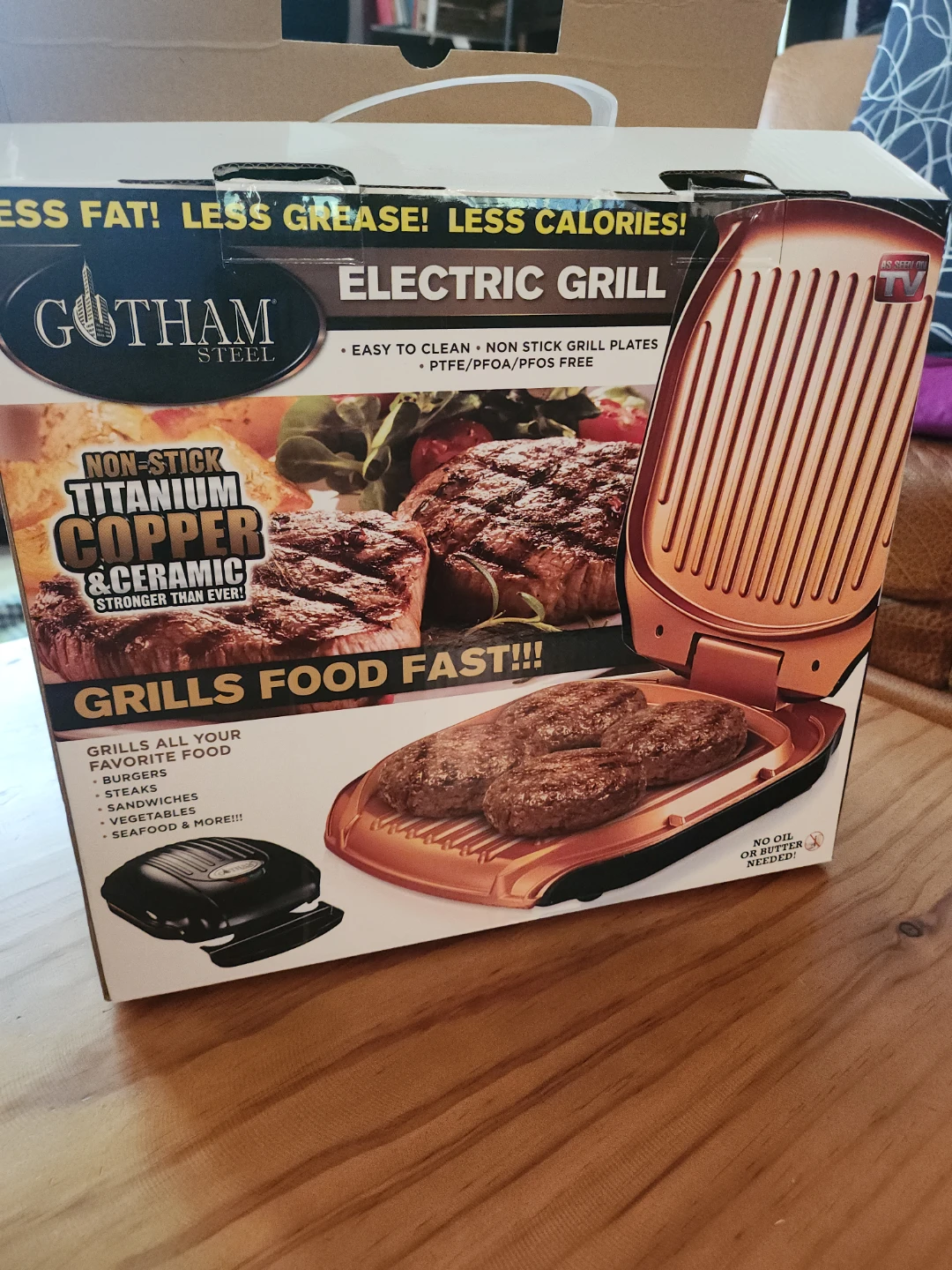 Gotham Steel Electric Grill - photo 2
