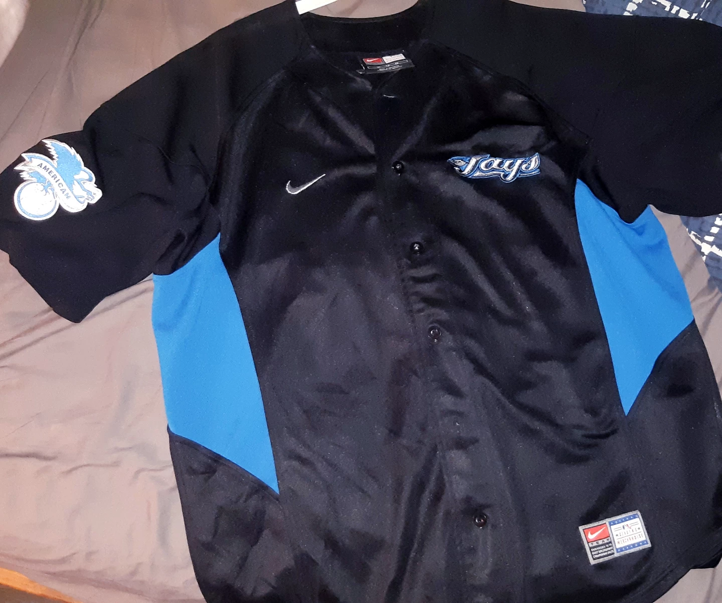 Nike (Vernon Wells) Toronto Blue Jays Jersey