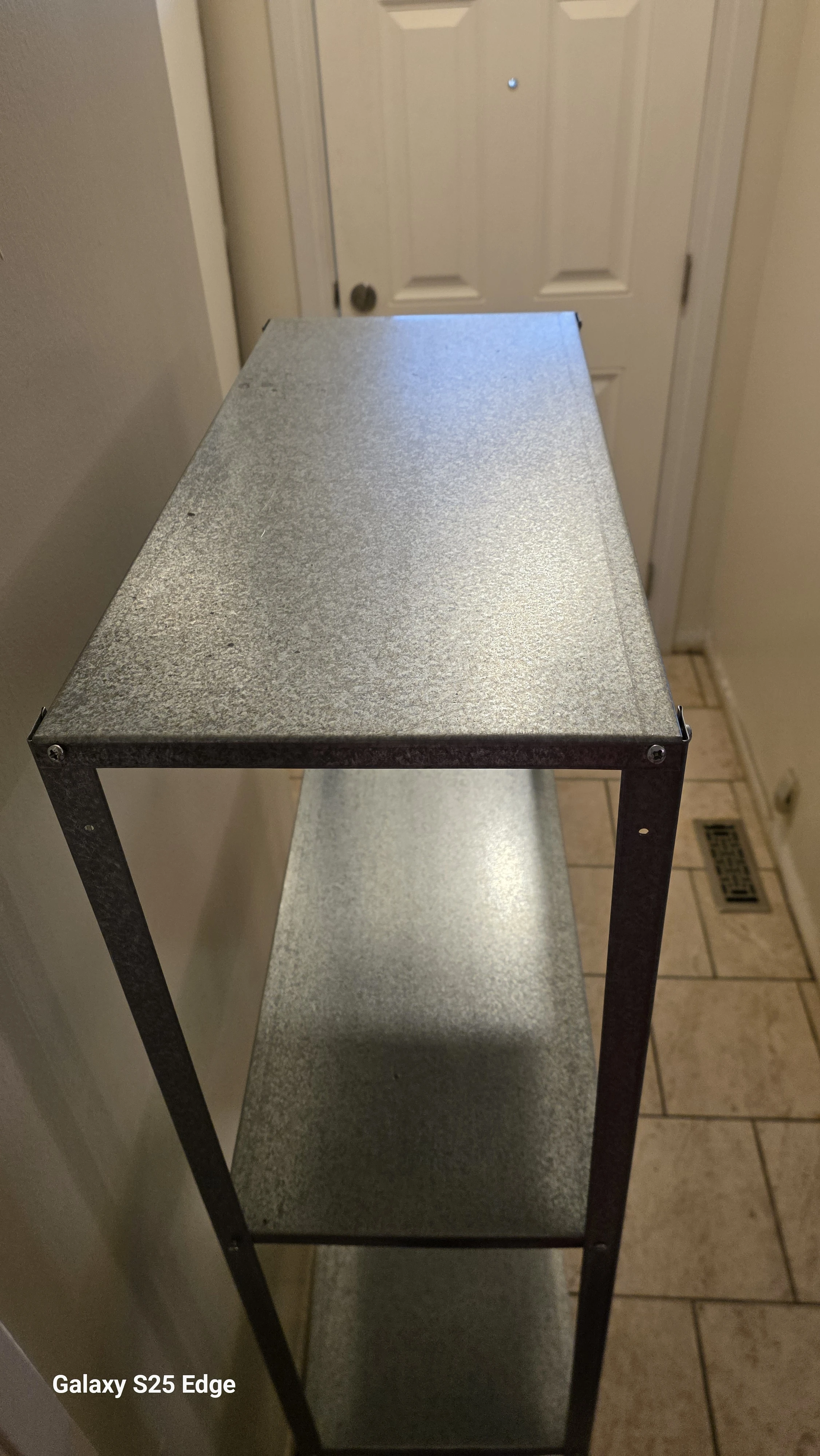 Galvanized Steel 4-Tier Shelving Unit - photo 3
