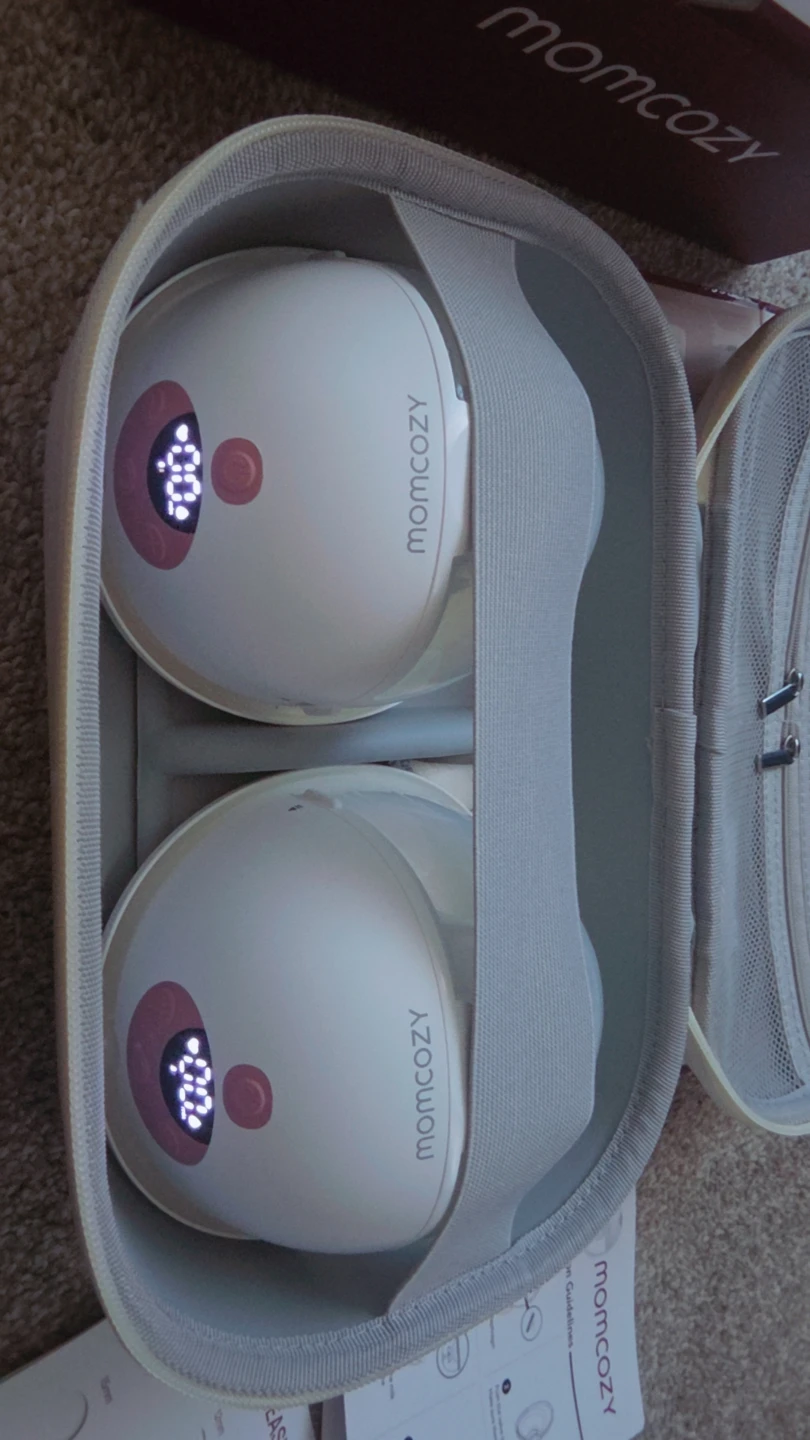 Momcozy M5 Wearable Breast Pump Set - photo 4