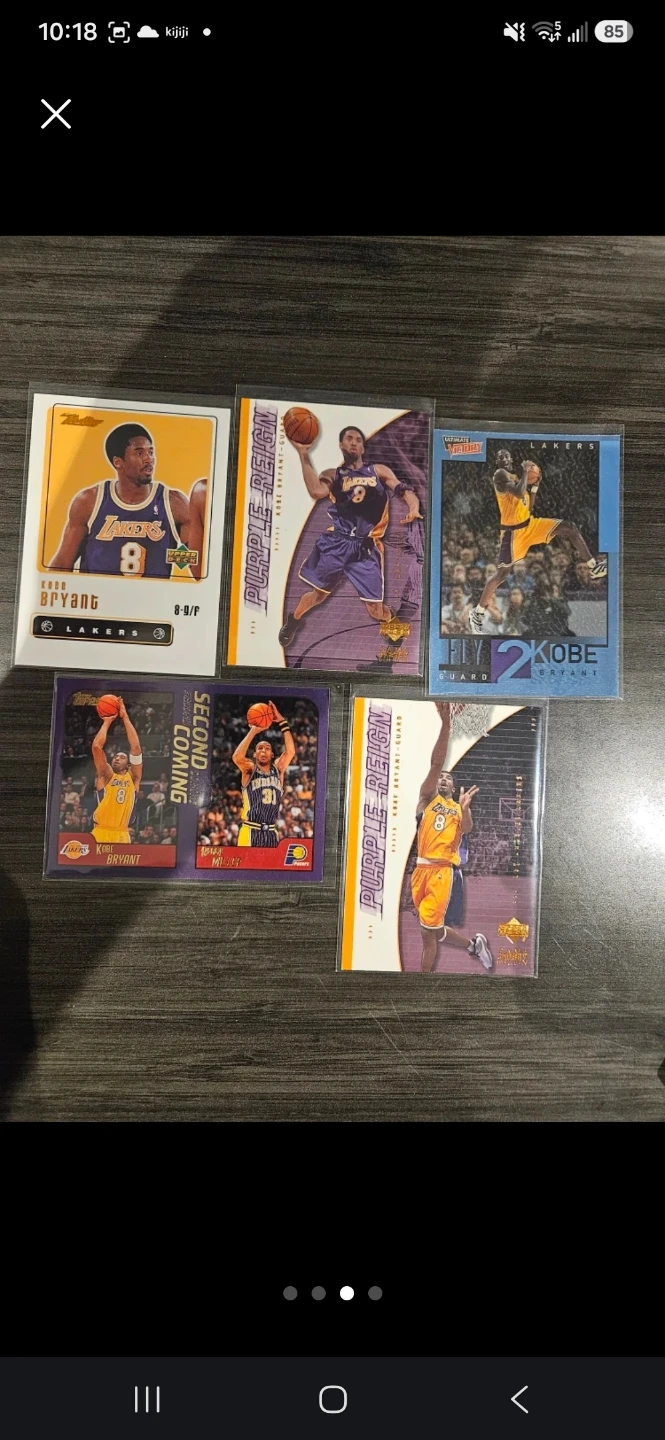 Collection of Kobe Bryant Basketball Cards - photo 3