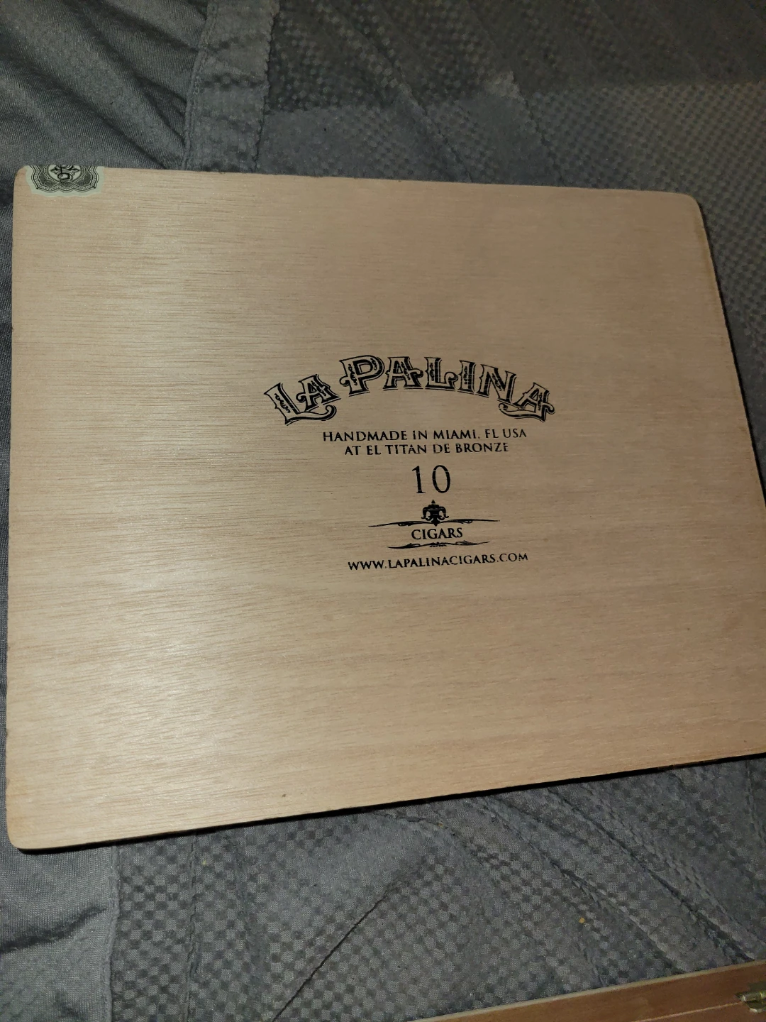 La Palina Goldie Series 2 Wooden Cigar Box only - photo 3